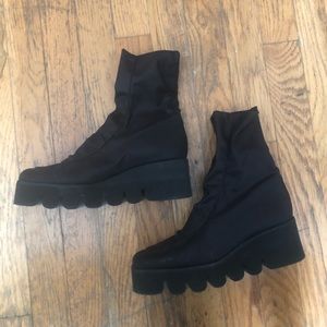 Funky sole boots